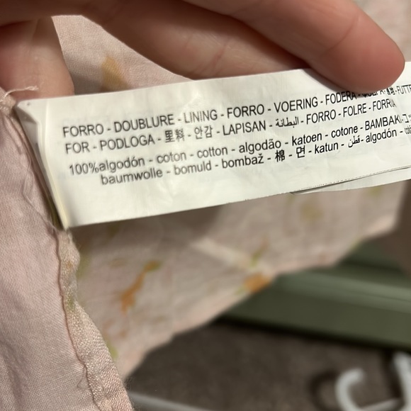 Zara Art Deco XS Floral Appliqué Crop Cami - Picture 9 of 11